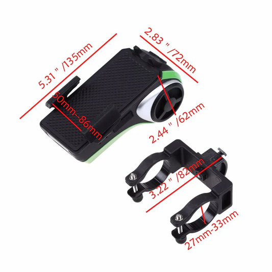 5-in-1 LED Bike Light & Bluetooth Speaker