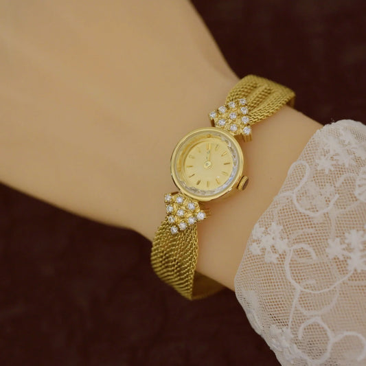 Vintage Diamond Kaleidoscope Women’s Quartz Watch