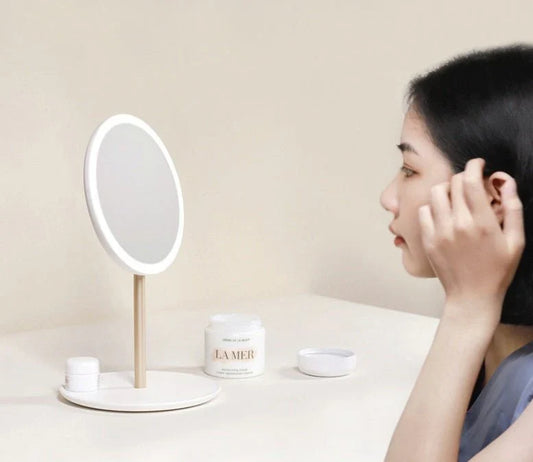 LED Folding Make-up Mirror