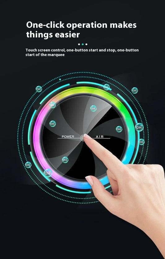 New Car/Home/Office Air Purifier – Horse Running Light | Anti-Dust & Smoke
