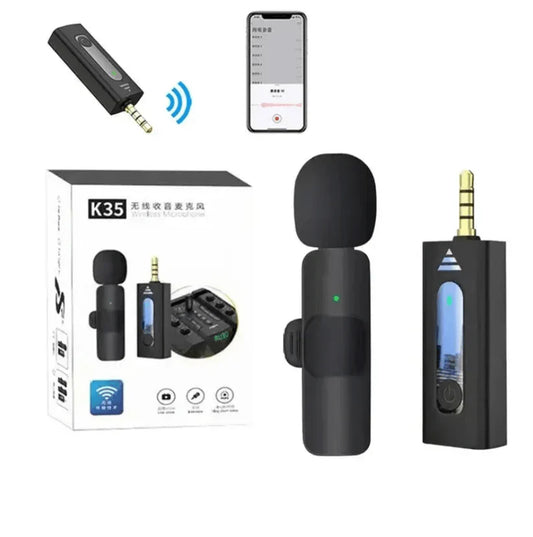 Smart Wireless Lavalier Microphone – Compact & Clear